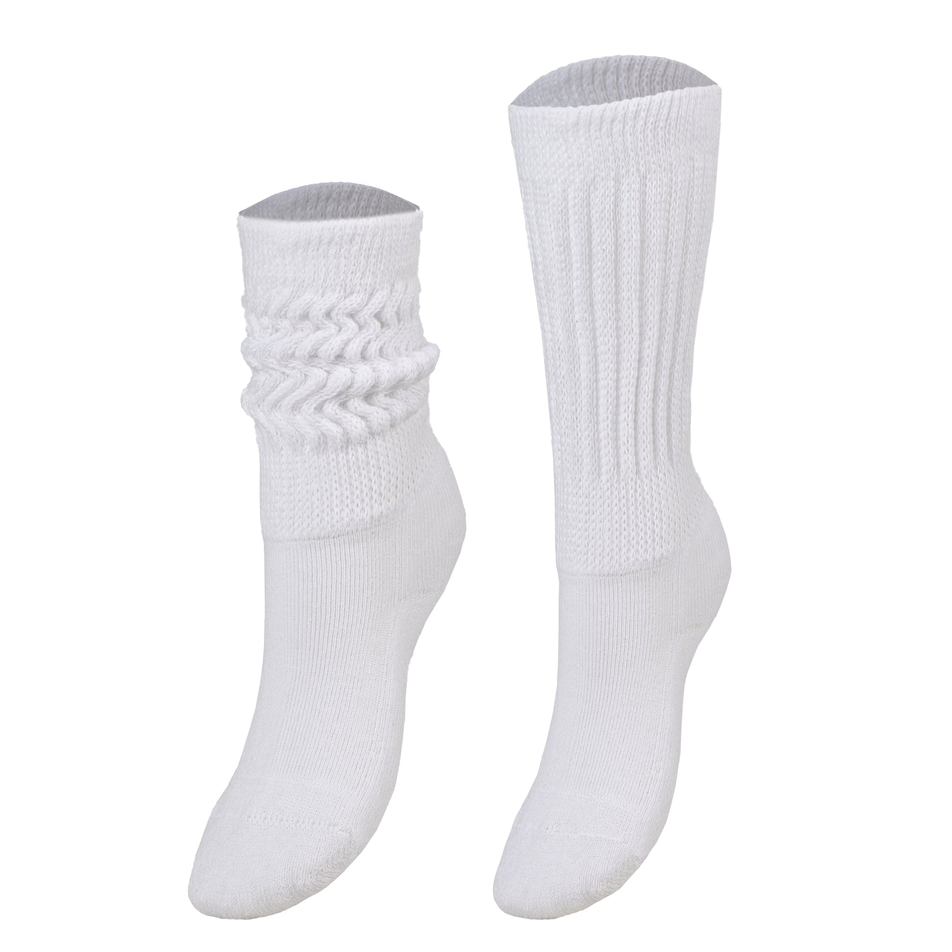 Kids Cotton Knee High Slouch Socks – 1 Pair – Ages 3-15 – Soft, Elastic & Breathable-5