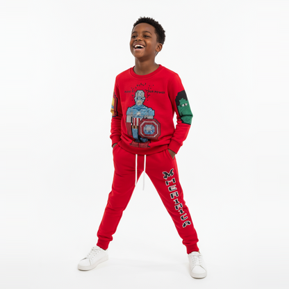 American Hero Casual Jogger Set-0