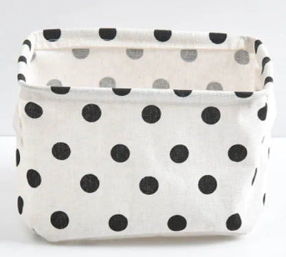 Desktop Storage Basket for Toys and Cosmetics Organizer