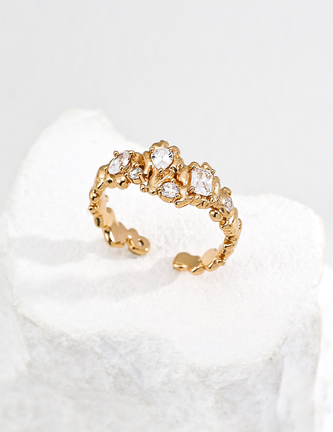 Lava Design Zircon Ring-1