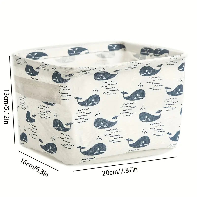 Desktop Storage Basket for Toys and Cosmetics Organizer