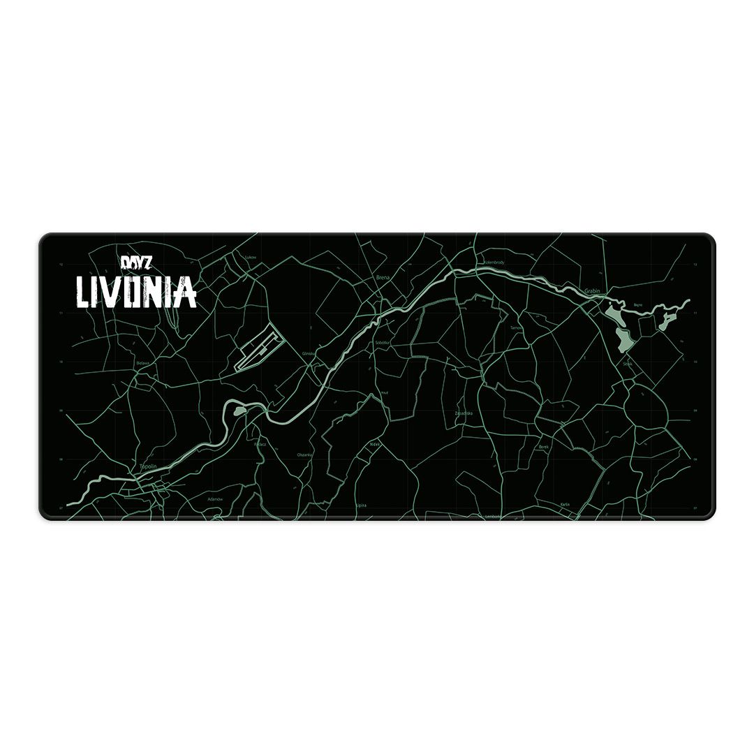 DAYZ - LIVONIA UV GLOWING MOUSEMAT | BIG 800X340MM-0