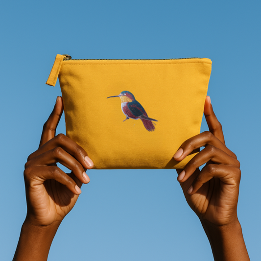 Make Up Pouch - Humming Bird-0