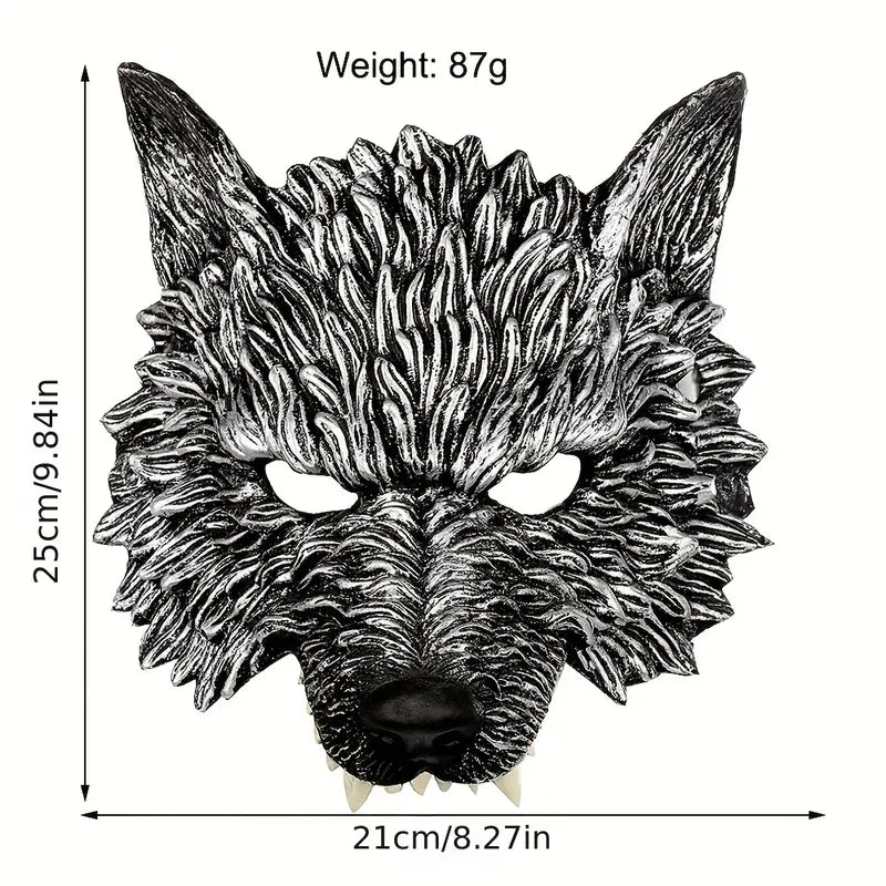 Wolf Halloween Mask for Party and Costume Accessories