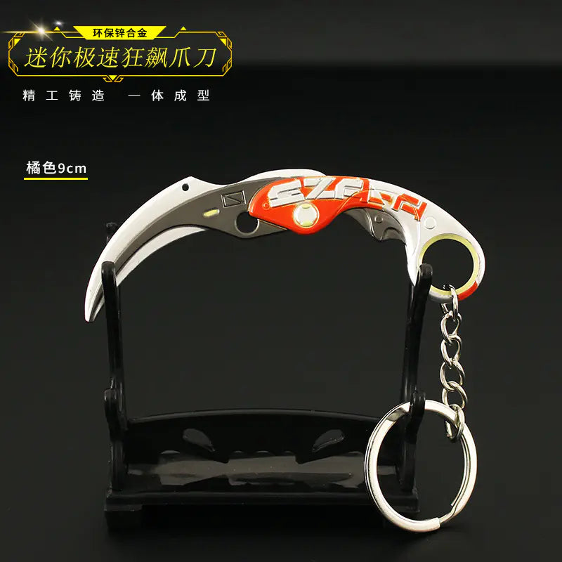 Valorant Merchandise M4 Impression Metal Keychain