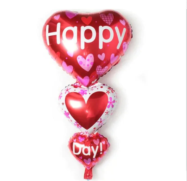 18-Inch Heart-Shaped Aluminum Foil Balloon