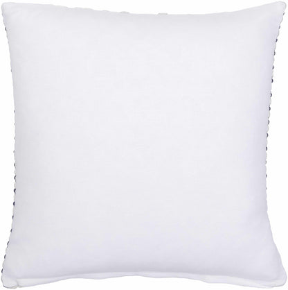 Ahmoua Cream Textured Square Throw Pillow-1