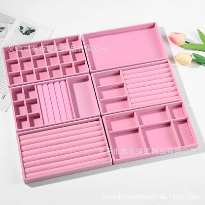 Velvet Jewelry Organizer Tray