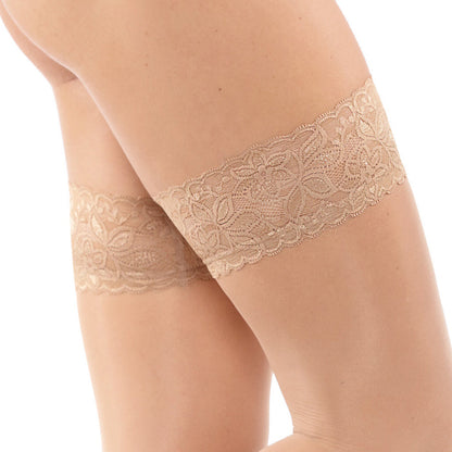Elegant Lace Hold-Up Stockings Gorteks Bridal 15 Den-4
